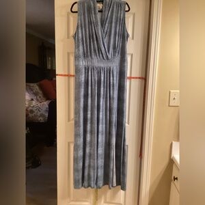 Michael Kors Blue Maxi Dress